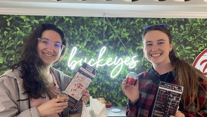 Participants enjoy the Downtown Chocolate Tour