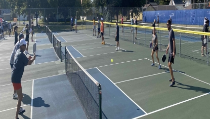 Participants in the inaugural United Way of Hancock County Pickleball Tournament