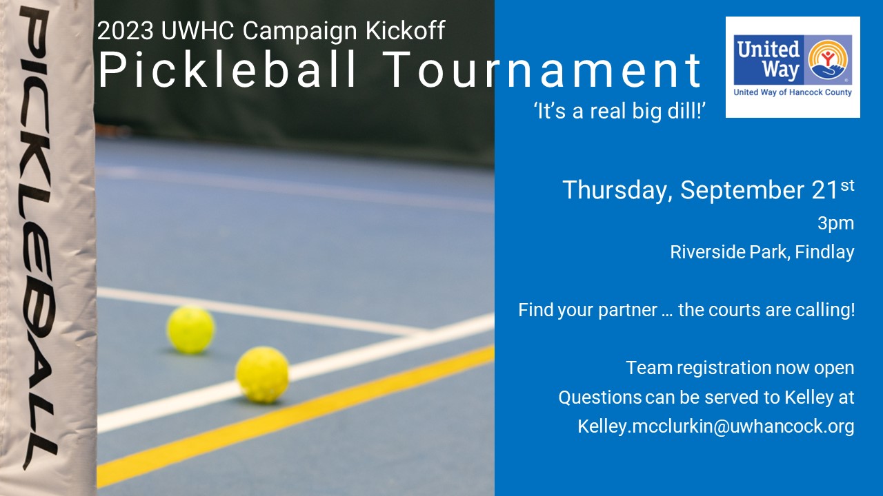 pickleball flyer