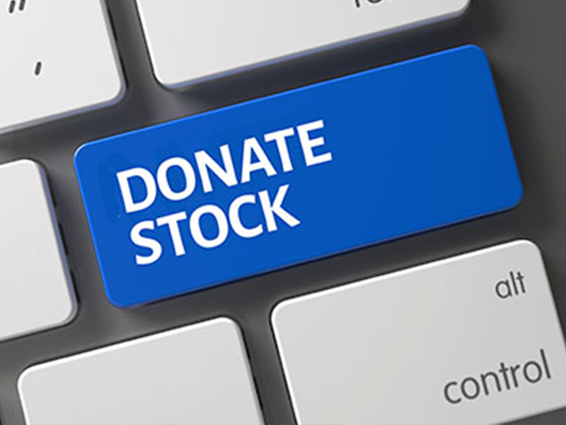 donate stock option