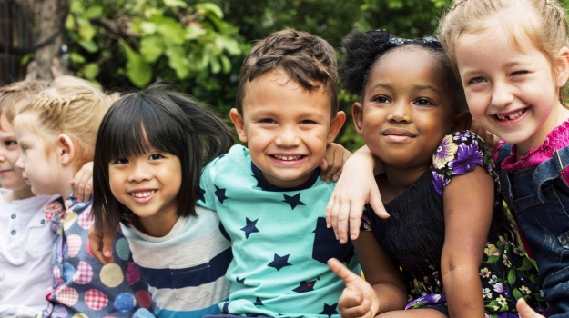 a group of cute kids